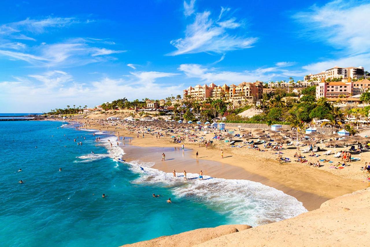 Sun Beach, Fiber, Pool Apartment Playa de las Americas  Luaran gambar